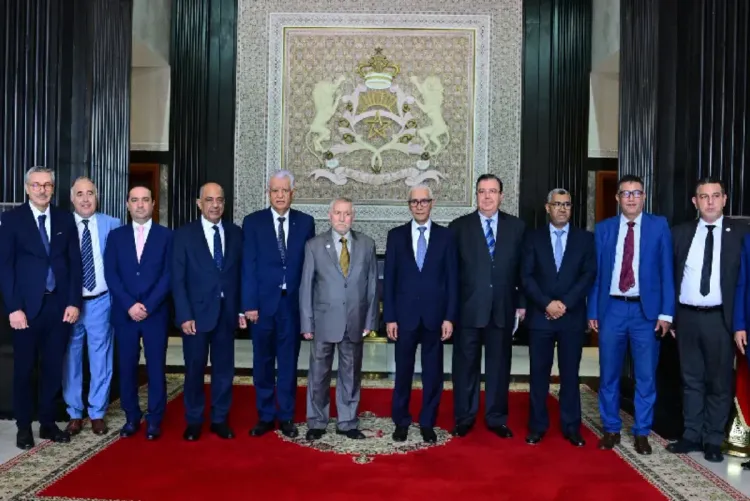 الرباط .. السيد الطالبي العلمي يتباحث مع وفد عن منظمة التحرير الفلسطينية