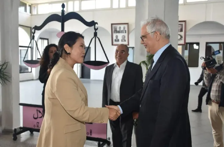 السيد بركة يتباحث بالرباط مع رئيسة حزب "القوة الشعبية" بالبيرو