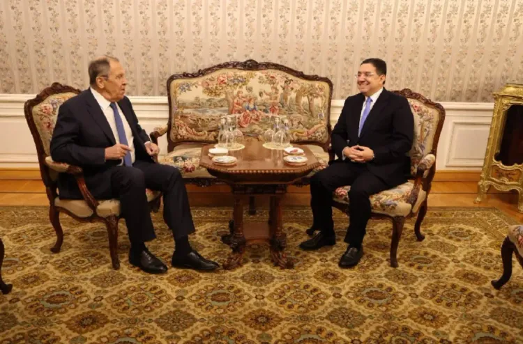 السيد ناصر بوريطة يتباحث بموسكو مع نظيره الروسي سيرغي لافروف