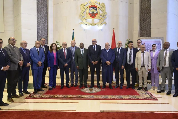 السيد ولد الرشيد يستقبل الرئيس السابق لجنوب إفريقيا وزعيم حزب "أومكونتو وي سيزوي" جاكوب زوما