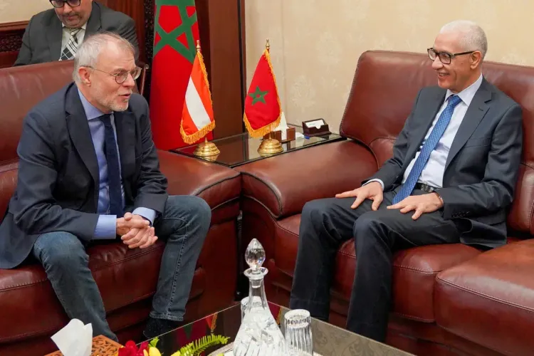 رئيس مجلس النواب يتباحث مع عضو المجلس الوطني بجمهورية النمسا