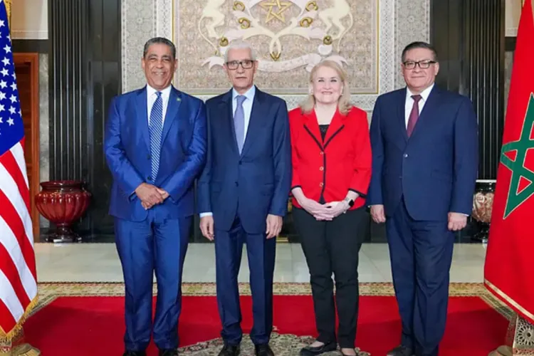 السيد الطالبي العلمي يجري مباحثات مع وفد من الكونغرس الأمريكي