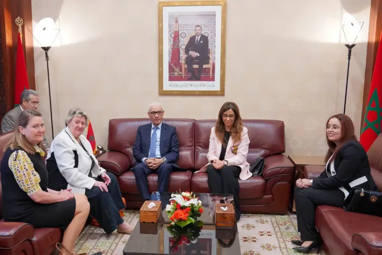 السيد الطالبي العلمي يتباحث مع رئيسة مجموعة الصداقة البرلمانية البريطانية -المغربية