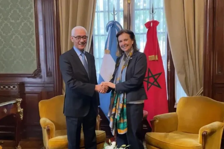 السيد الطالبي العلمي يتباحث مع وزيرة الخارجية الأرجنتينية سبل تعزيز التعاون الثنائي