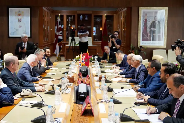 التعاون المغربي البريطاني في صلب مباحثات رئيس مجلس النواب ووفد عن مجلس اللوردات البريطاني