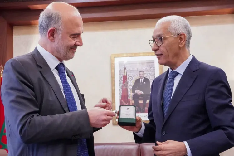 رئيس مجلس النواب يستقبل الرئيس الأول للمجلس الأعلى للحسابات بفرنسا