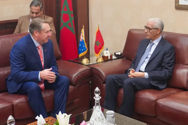 رئيس مجلس النواب يتباحث مع وزير ظل مساعد في التجارة بأستراليا