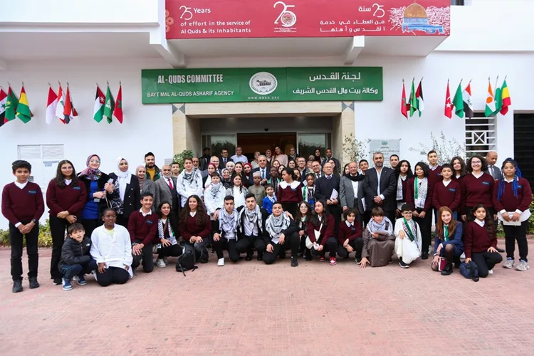 تكريم الأطفال المقدسيين المشاركين في دورة محاكاة القمة الدولية للطفولة بالرباط
