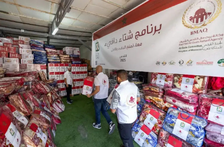 القدس.. فعاليات جمعوية فلسطينية ترحب بمبادرة "شتاء دافئ" 2025 لوكالة بيت مال القدس الشريف