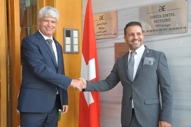 افتتاح القنصلية الفخرية لسويسرا بطنجة