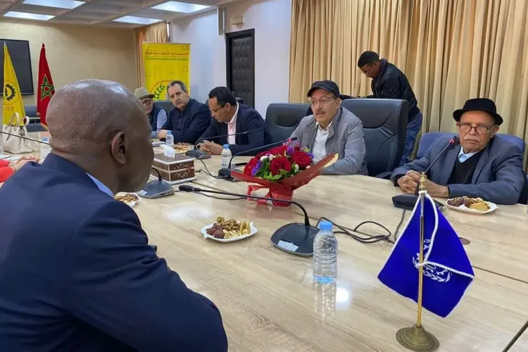 الكاتب العام للكونفدرالية الديمقراطية للشغل يتباحث مع المدير العام لمنظمة العمل الدولية