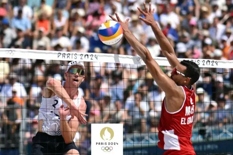 المنتخب المغربي للكرة الطائرة الشاطئية ينهزم أمام نظيره الكوبي في الجولة الثالثة من الأولمبياد