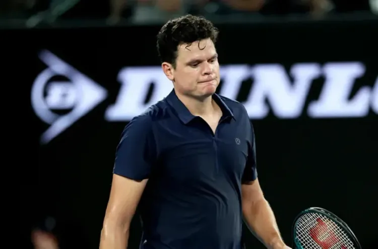 الكندي راونيتش يعتزل كرة المضرب عن 35 عاما