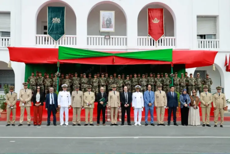 الدار البيضاء: حفل بالقاعدة الأولى للبحرية الملكية بمناسبة انتهاء مدة الخدمة العسكرية للفوج ال 39 من المجندات والمجندين
