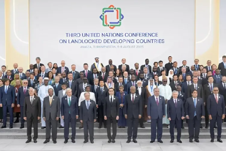 تركمنستان.. انتخاب المغرب نائبا لرئيس مؤتمر الأمم المتحدة الثالث للبلدان النامية غير الساحلية