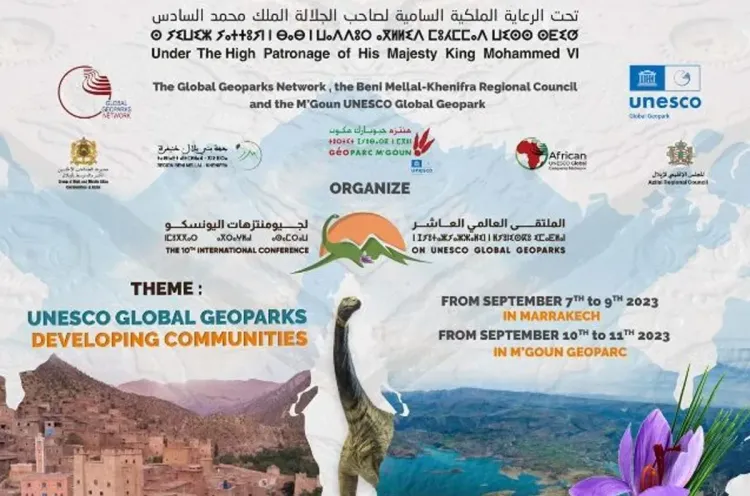 المؤتمر الدولي العاشر حول المنتزهات الجيولوجية لليونسكو: افتتاح الأشغال بمراكش