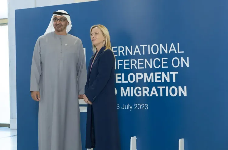 الامارات تعلن عن دعم بقيمة مائة مليون دولار لفائدة الدول المتأثرة بظاهرة الهجرة