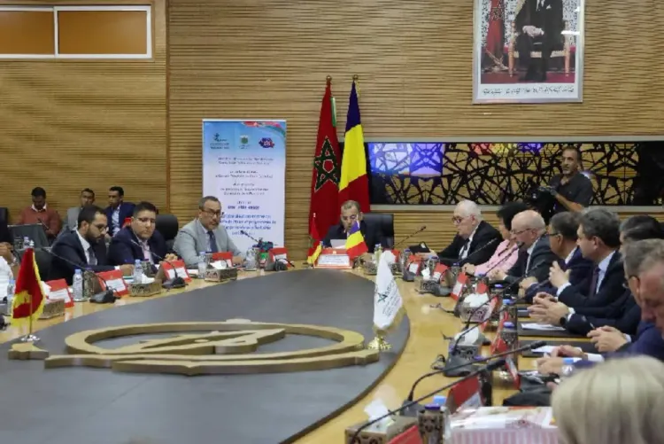 وفد روماني في زيارة للداخلة للاطلاع على سياسات التنمية المحلية