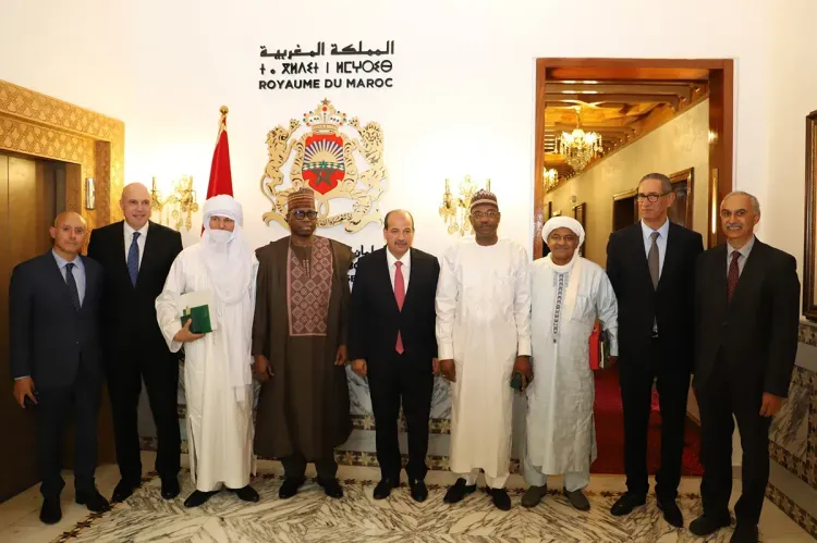 السيد النعم ميارة يتباحث مع وفد عن المجلس الاقتصادي والاجتماعي والثقافي للنيجر