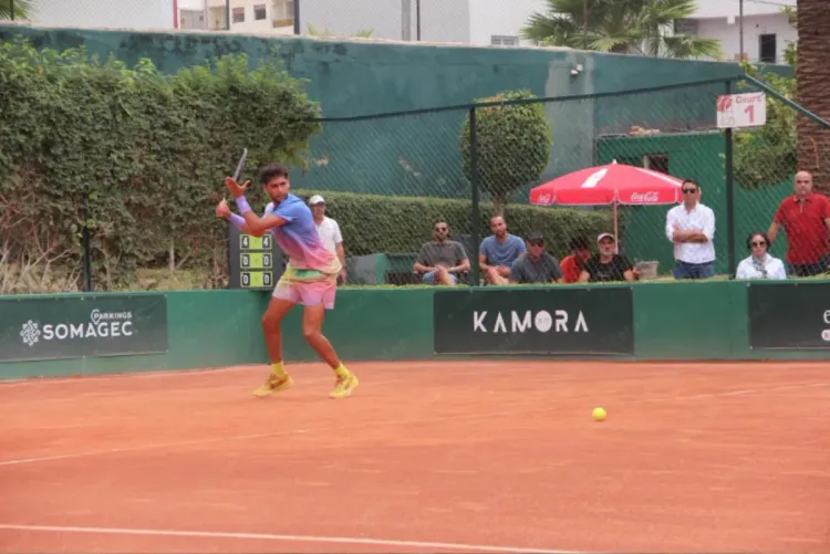 المغربي رضا بناني يتوج بطلا للدوري الدولي "WTT M15" للتنس بطنجة