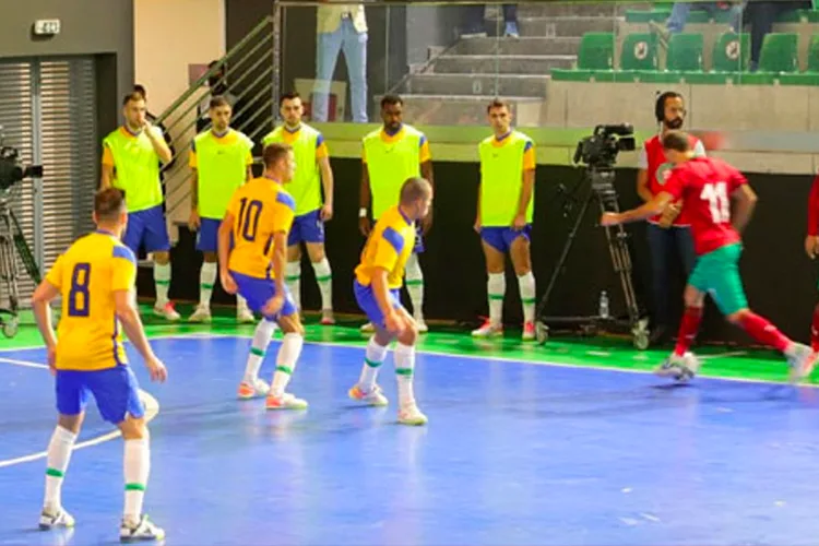منتخب البرازيل يفوز على المنتخب الوطني للفوتسال