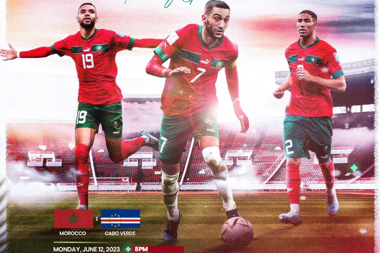 تشكيلة المنتخب المغربي ضد الرأس الأخضر