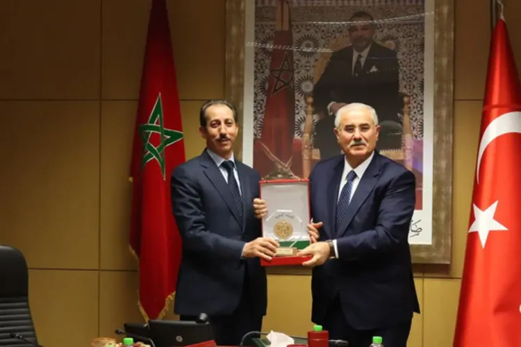 مولاي الحسن الداكي يجري مباحثات مع وفد قضائي من تركيا