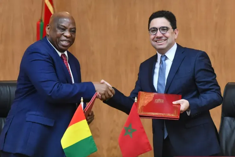 المغرب وغينيا يوقعان على ثماني اتفاقيات في عدد من المجالات
