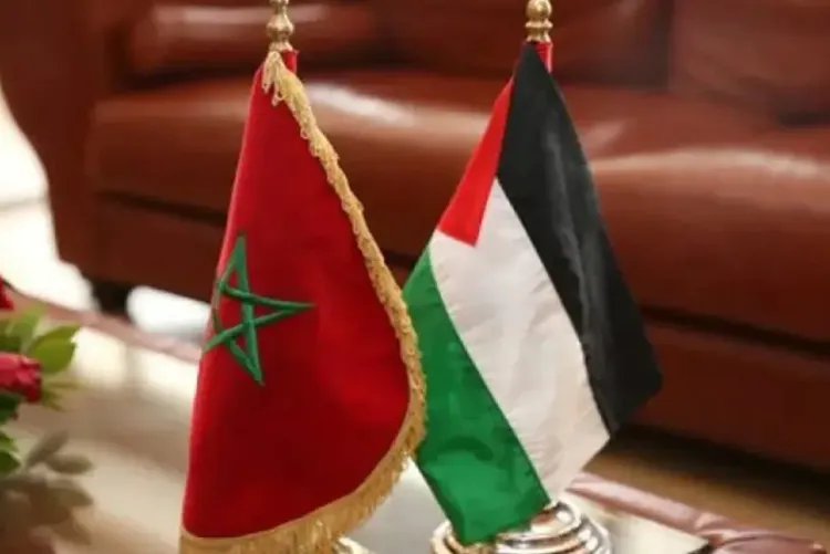 مباراة المغرب وفلسطين في كأس العرب 2021