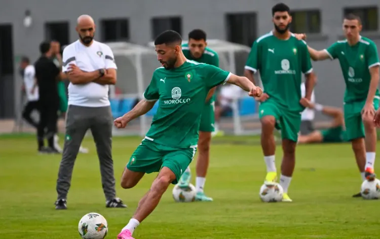 كأس إفريقيا للأمم 2023: حصة تدريبية للمنتخب الوطني