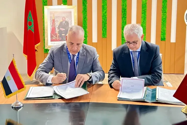 كوب 28: توقيع مذكرة تفاهم بين مصر والمغرب في مجال التدبير المستدام للموارد المائية