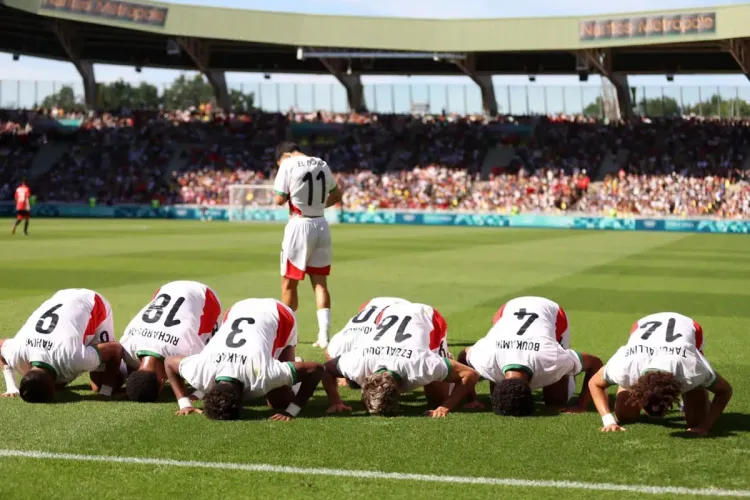 المغرب يكتب التاريخ ويتوج ببرونزية أولمبياد باريس بعد سداسية نظيفة في شباك مصر