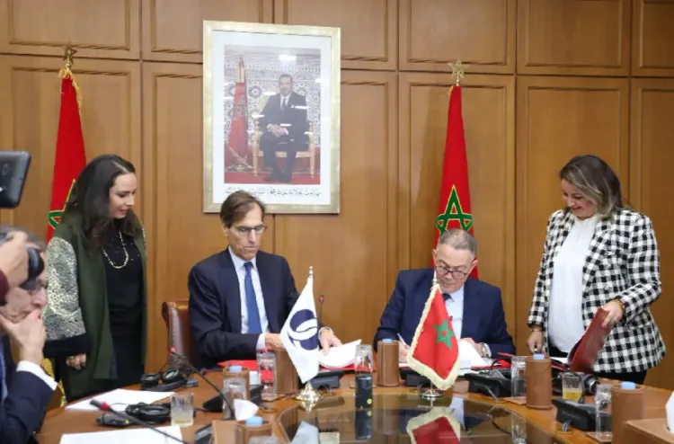 المغرب والبنك الأوروبي لإعادة الإعمار والتنمية يوقعان بالرباط اتفاقية تمويل بقيمة 150 مليون يورو لمشروع "سايس 3"