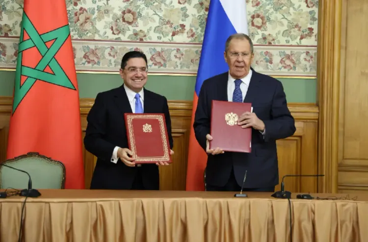 المغرب يعتبر روسيا وفقا لمنظور جلالة الملك شريكا موثوقا وبناء (السيد بوريطة)