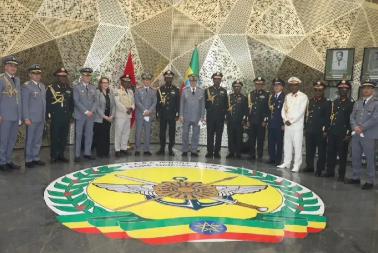 المفتش العام للقوات المسلحة الملكية يقوم بزيارة عمل إلى إثيوبيا