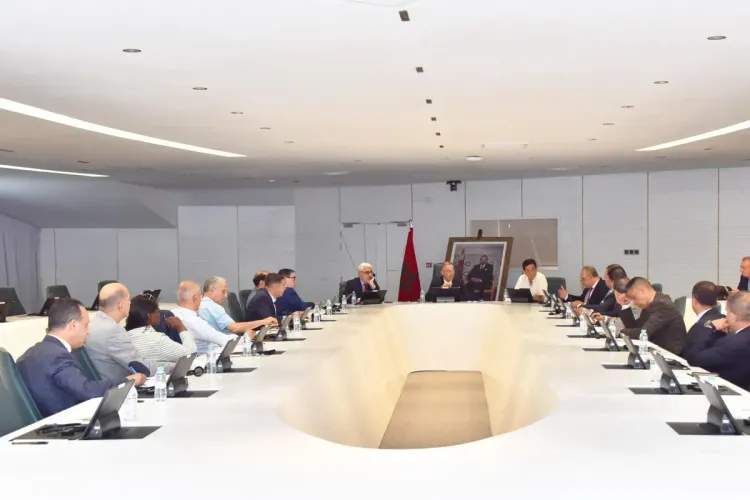 المكتب المديري للجامعة الملكية المغربية لكرة القدم يعقد اجتماعا بسلا