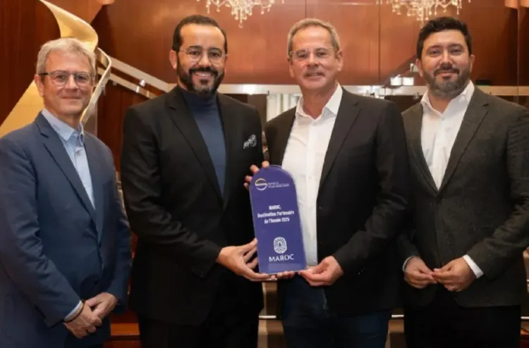 المكتب الوطني المغربي للسياحة يتوج بجائزة "الوجهة الشريكة للسنة " بفرنسا