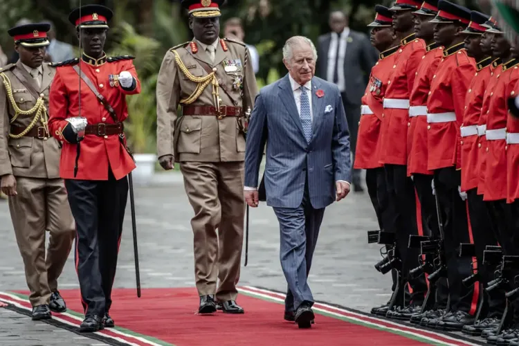 الملك تشارلز الثالث يقوم بزيارة دولة إلى كينيا