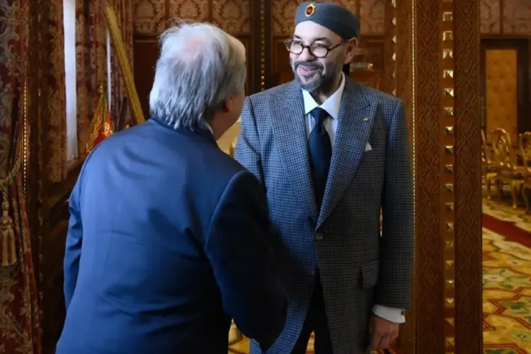 برقية تهنئة إلى جلالة الملك من الأمين العام للأمم المتحدة بمناسبة عيد العرش