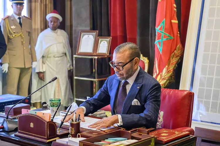 برقية شكر وامتنان من جلالة الملك إلى صاحب الجلالة تشارلز الثالث ملك المملكة المتحدة