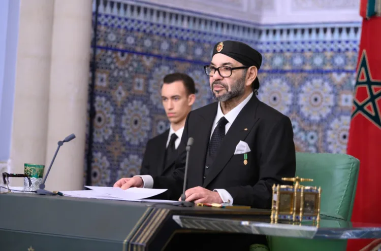 برقية تهنئة إلى جلالة الملك من الرئيس المصري بمناسبة عيد الأضحى المبارك