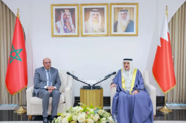 المنامة.. السيد ولد الرشيد يجري محادثات مع رئيس هيئة البحرين للثقافة والآثار