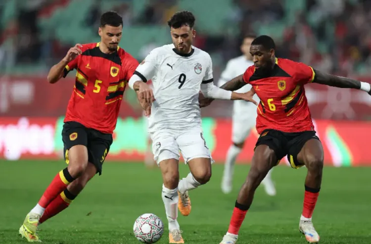 كان المغرب-2025 (الجولة الثالثة / المجموعة الثانية): مصر وأنغولا يكتفيان بالتعادل (0-0)