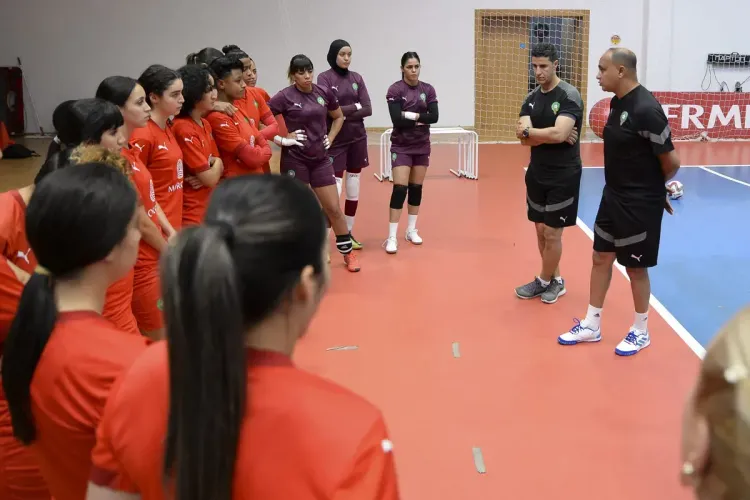 المنتخب المغربي النسوي داخل القاعة يشارك في دوري دولي بكرواتيا من 11 إلى 17 يونيو الجاري