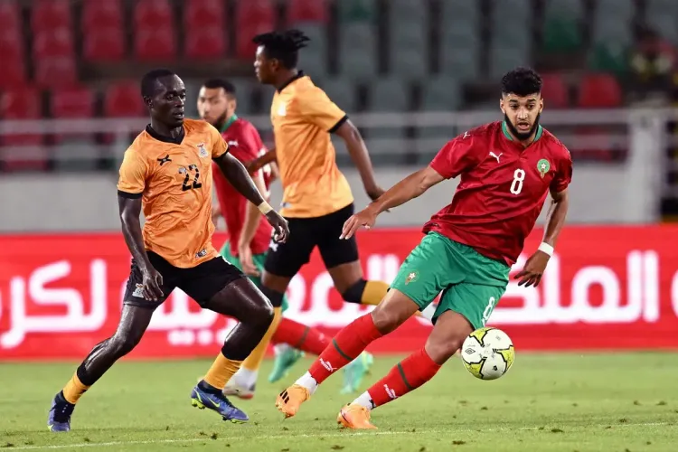 المنتخب المغربي لأقل من 23 سنة يفوز وديا على نظيره الزامبي