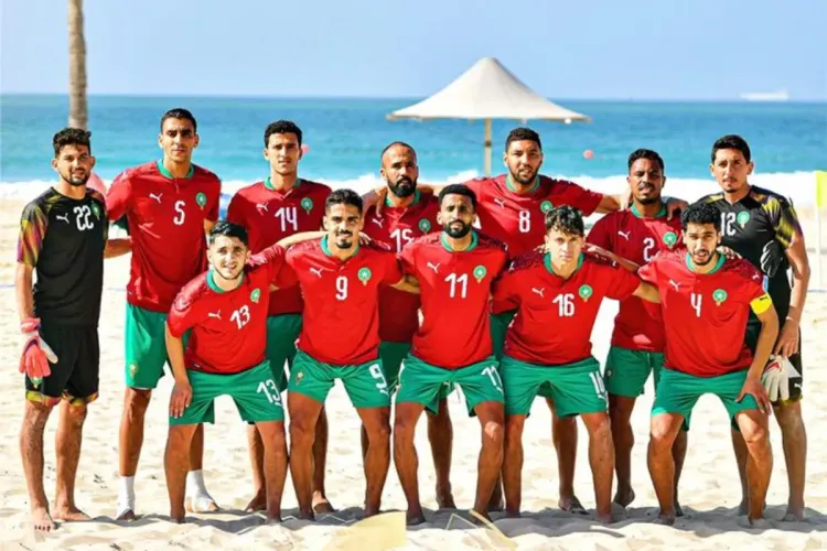 المنتخب المغربي لكرة القدم الشاطئية يجري تجمعا إعداديا استعدادا لكأس العرب