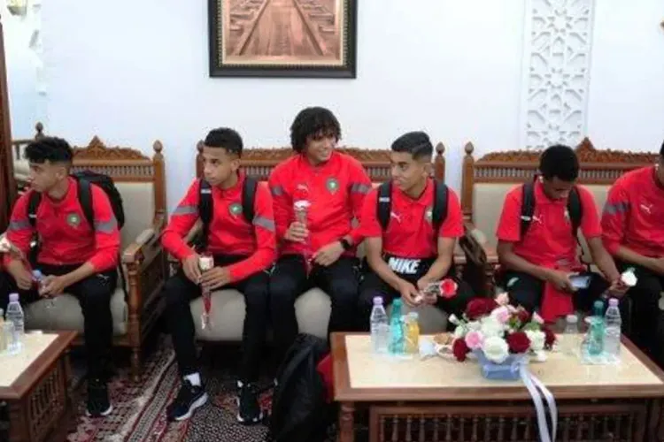 بعثة المنتخب المغربي لأقل من 17 سنة تصل إلى الجزائر للمشاركة في كأس إفريقيا للفتيان 2023
