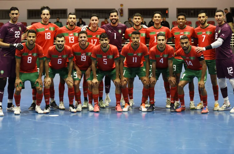 المنتخب المغربي داخل القاعة يجري مبارتين وديتين أمام أوزبكستان