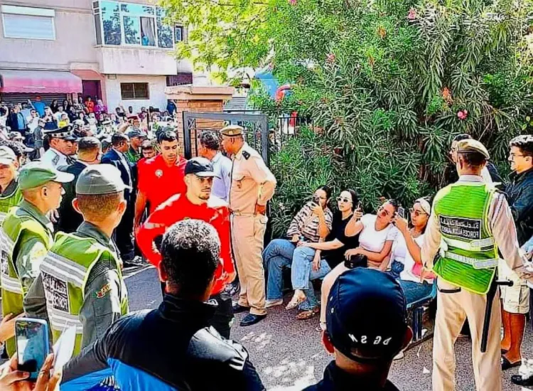 عناصر المنتخب الوطني المغربي يتبرعون بالدم دعما لضحايا زلزال الحوز