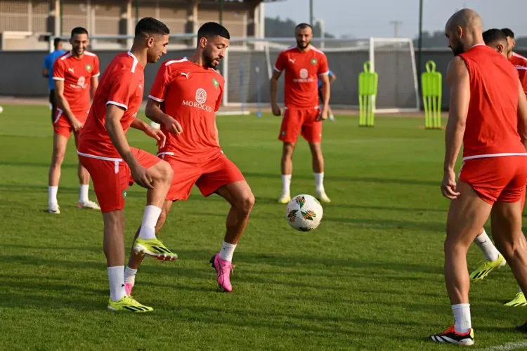 المنتخب المغربي يتأهب لملاقاة تنزانيا